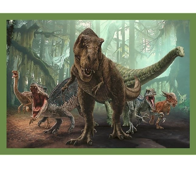 Puzzle dinosauri pericolosi Jurassic World