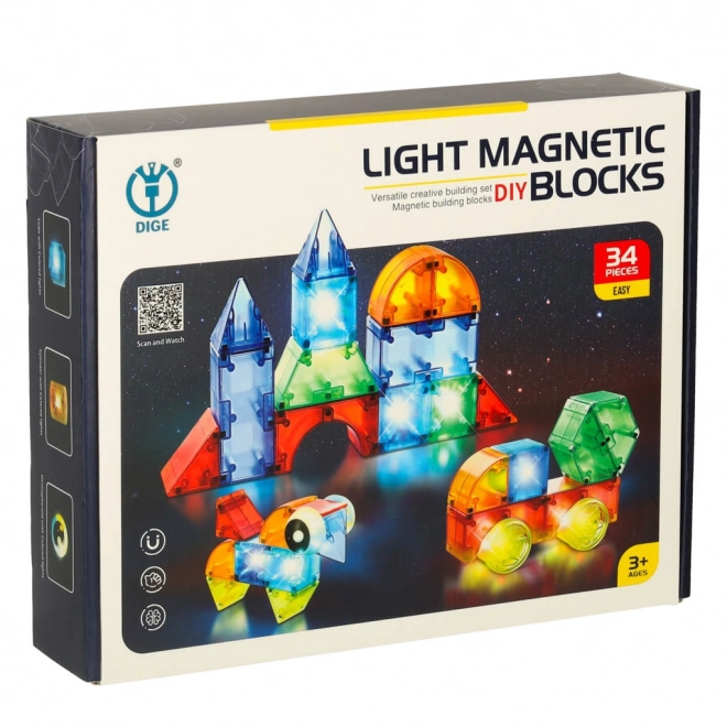 Mattoncini Magnetici Luminosi