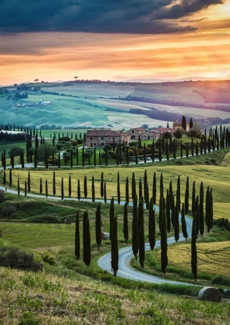 Puzzle Val d'Orcia 1000 pezzi
