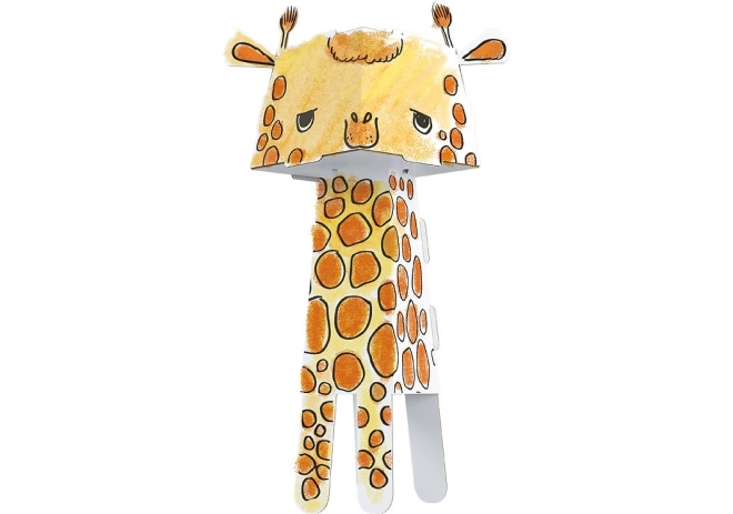 Colorante 3D Giraffa per bambini