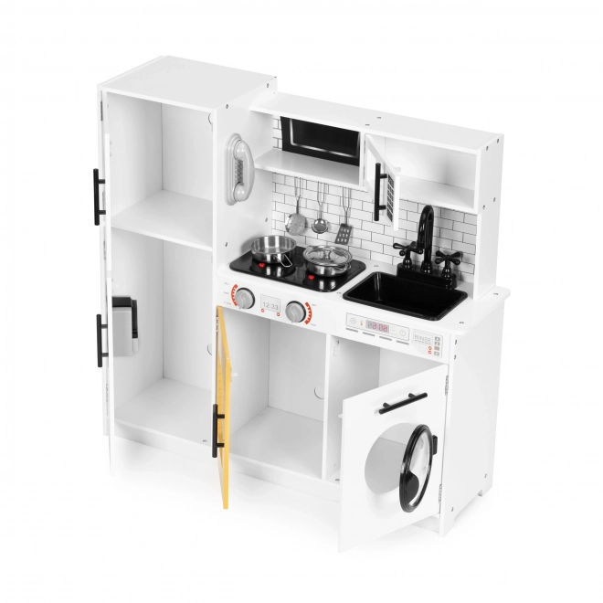 Grande cucina in legno per bambini con suoni e luci di ECOTOYS