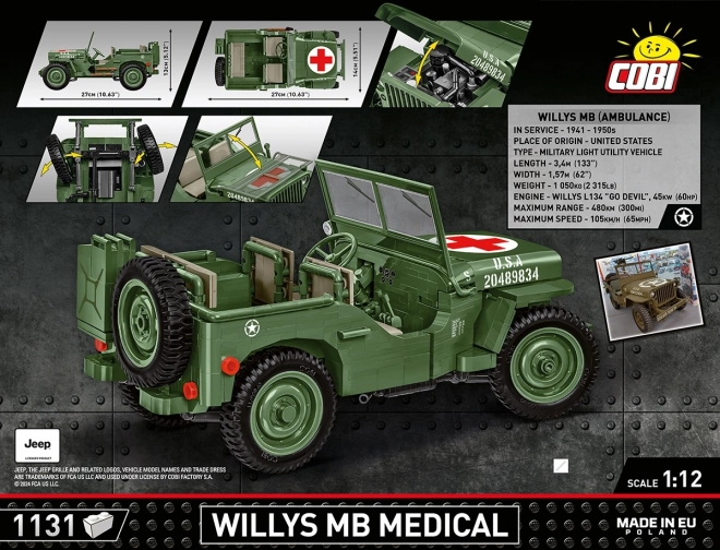 Costruzione Jeep Willys MB Medical