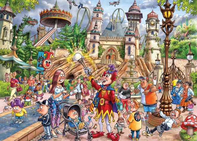 Puzzle Mistero WASGIJ Efteling: Il Mondo delle Meraviglie 1000 Pezzi