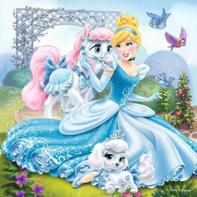 Puzzle Principesse Disney e i loro Animali Ravensburger