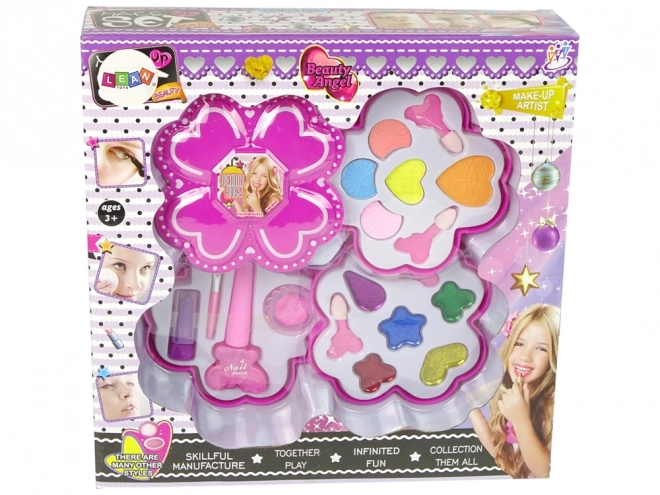 Set di bellezza per bambine palette trucco fiore