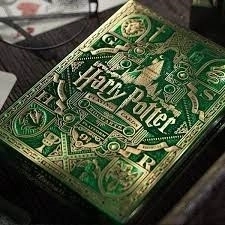 Carte da gioco Harry Potter verde - Serpeverde