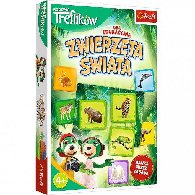 Animali del mondo – Famiglia Treflíci gioco educativo per bambini dai 4 anni