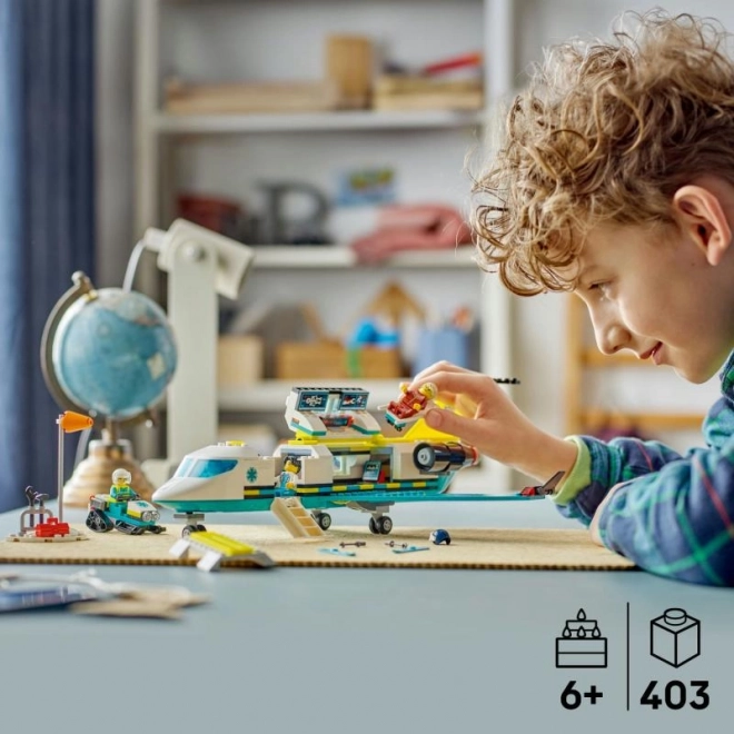 Aereo del servizio di soccorso LEGO City