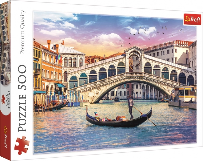 Puzzle 500 pezzi - Ponte di Rialto, Venezia