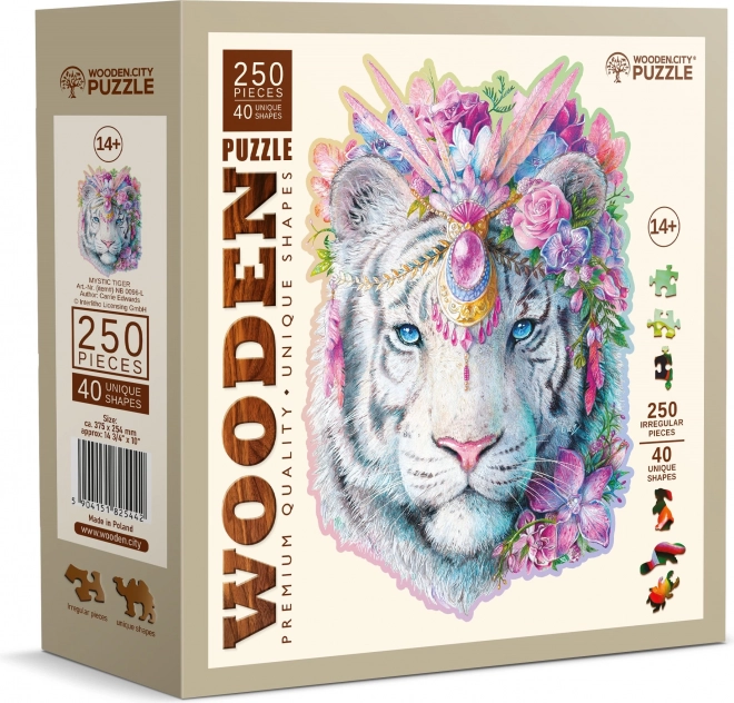 Puzzle in legno Tigre Mistica 250 pezzi