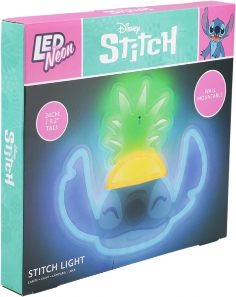 Luce al neon LED di Stitch per parete
