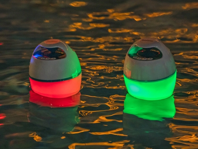 Cassa musicale galleggiante MusicWave con luci LED