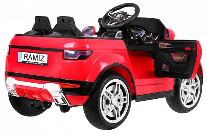 Macchinina Elettrica Sportiva Rapid Racer Rossa