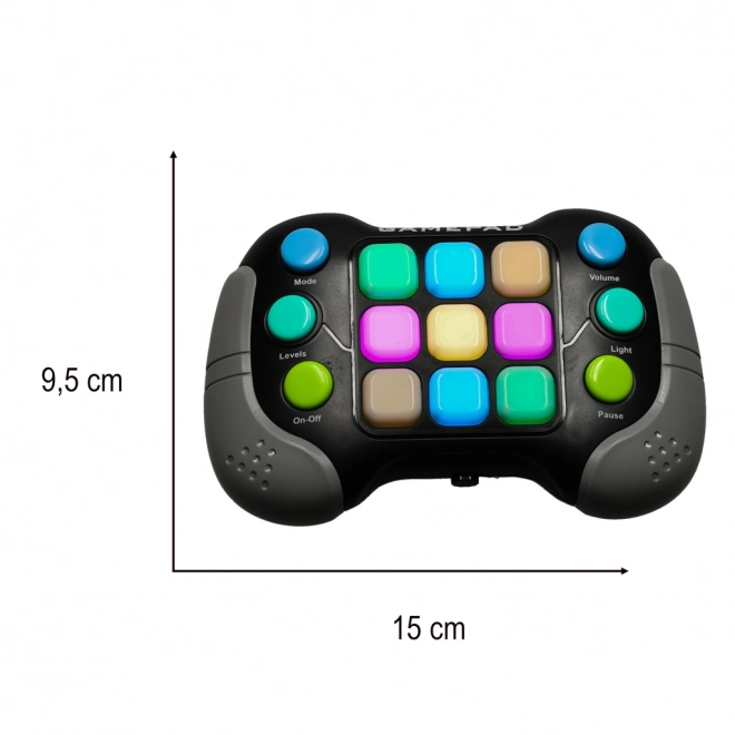 Console sensoriale antistress nera