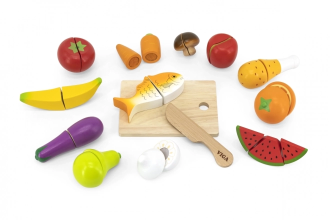 Set da cucina in legno per bambini