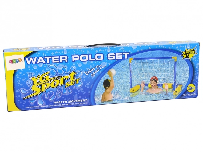 Set per il gioco in acqua con porta da calcio