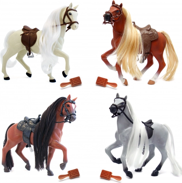 Cavallo Royal Breeds con pettine 18 cm