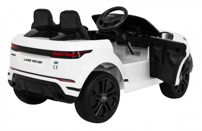 Macchina elettrica Range Rover Evoque bianca