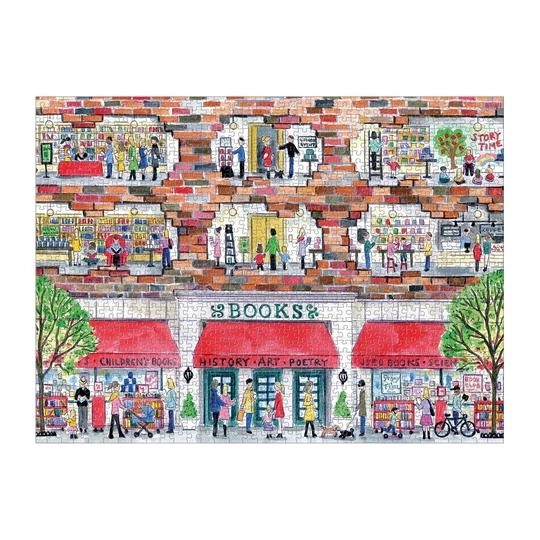 Puzzle Libreria di Galison 1000 Pezzi