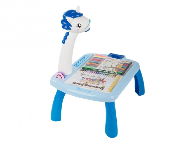 Tavolo da Disegno con Proiettore per Bambini