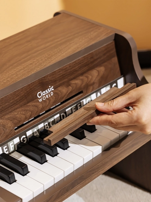 Pianoforte in legno per bambini Classic World