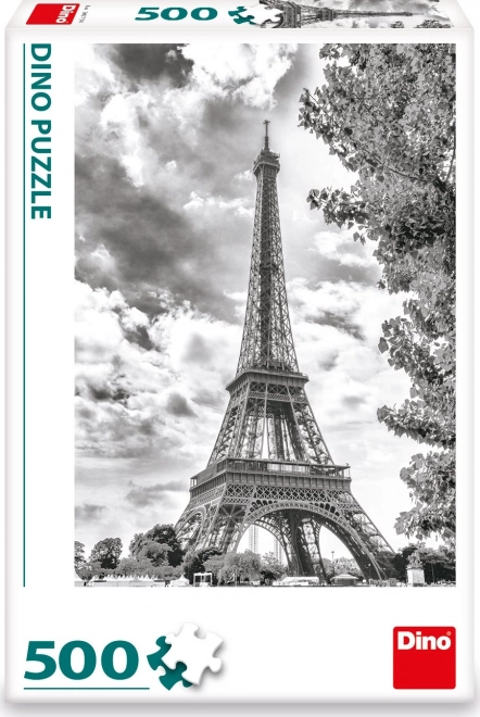 Puzzle Torre Eiffel in bianco e nero 500 pezzi