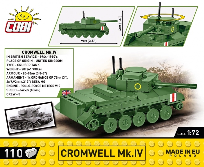 Cromwell Mk. IV seconda guerra mondiale in scala 1:72