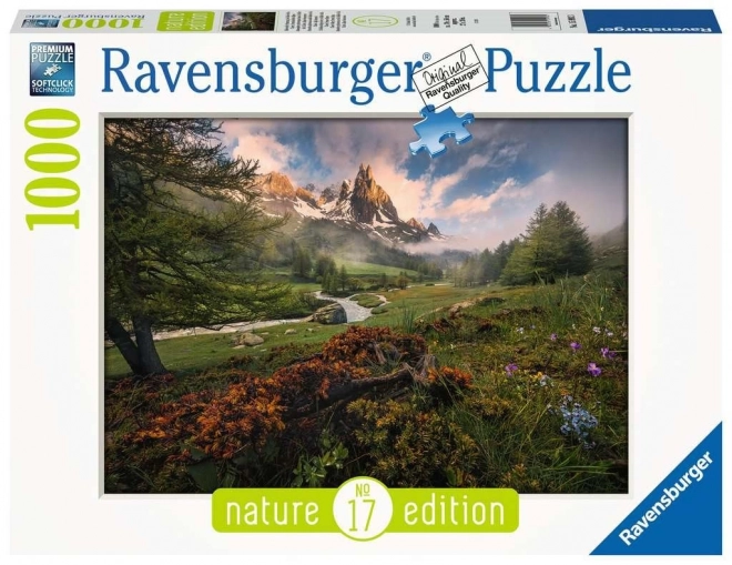 Puzzle Valle Clarée Alpi 1000 pezzi