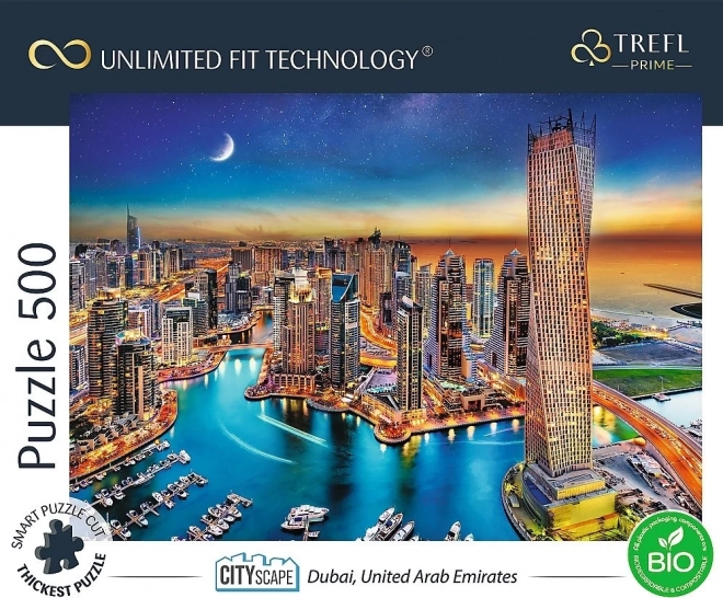 Puzzle Trefl Skyline di Dubai 500 Pezzi