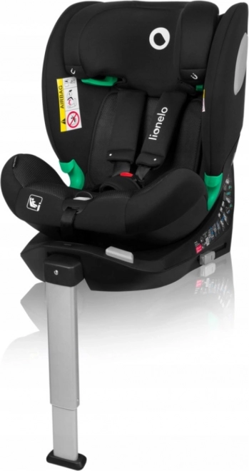 Seggiolino per auto Lionelo Braam Air i-Size 40-150 cm nero