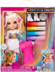 Rainbow High Airbrush bambola con pennarelli lavabili