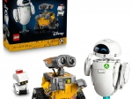 lego disney pixar wall‑e e eve – set di costruzione per adulti (811 pezzi)
