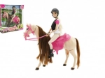 Cavallo da pettinare con bambola fantina Anlily