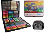 Set di pittura e disegno in valigetta 288 pezzi