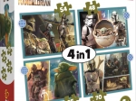 Puzzle 4in1 STAR WARS: THE MANDALORIAN