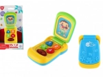 Telefono cellulare pieghevole per bambini con luce e suono 14 cm