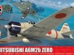 Modello di aereo in plastica Mitsubishi A6M2b Zero 1/72