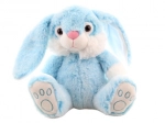 Coniglietto di peluche blu 23 cm