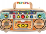 Radio FM in legno – activity board interattivo per bambini