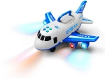 Aereo della polizia con vano di carico apribile