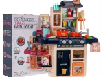 Cucina giocattolo con luci, suoni, acqua corrente e vapore, 42 pezzi