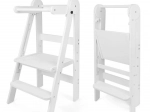 Torre di apprendimento pieghevole Lofty – bianca