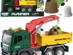 Woopie Camion della spazzatura con gru per la raccolta differenziata - scala 1:10
