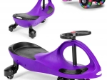 Macchinina wiggle car con ruote LED viola ECOTOYS