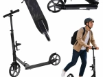 Monopattino urbano pieghevole Trike Fix 200 mm nero-grigio