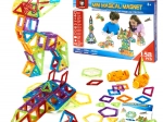 Costruzioni magnetiche per bambini Magical Magnet 162 pezzi