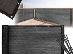Paravento per balcone LUARO con protezione UV e fascette stringenti 105x700 cm
