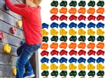 Prese da arrampicata per bambini – set da 10 pezzi Kruzzel