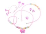 Set alla moda con farfalle – set di gioielli e accessori per capelli per bambine