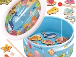 Tooky Toy gioco magnetico pesca dei pesci – set in legno